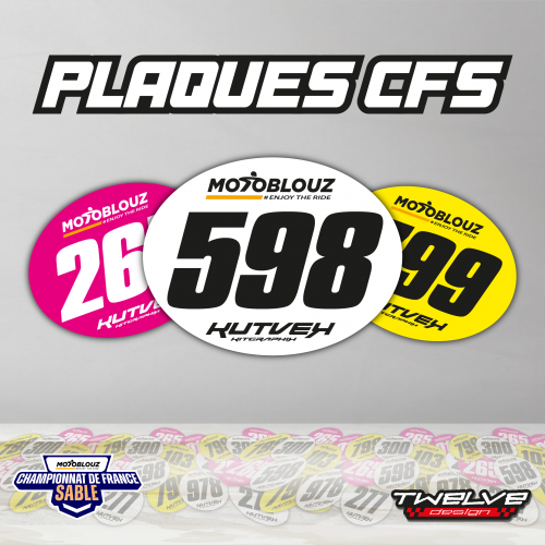 CFS - Pack plaques BERCK