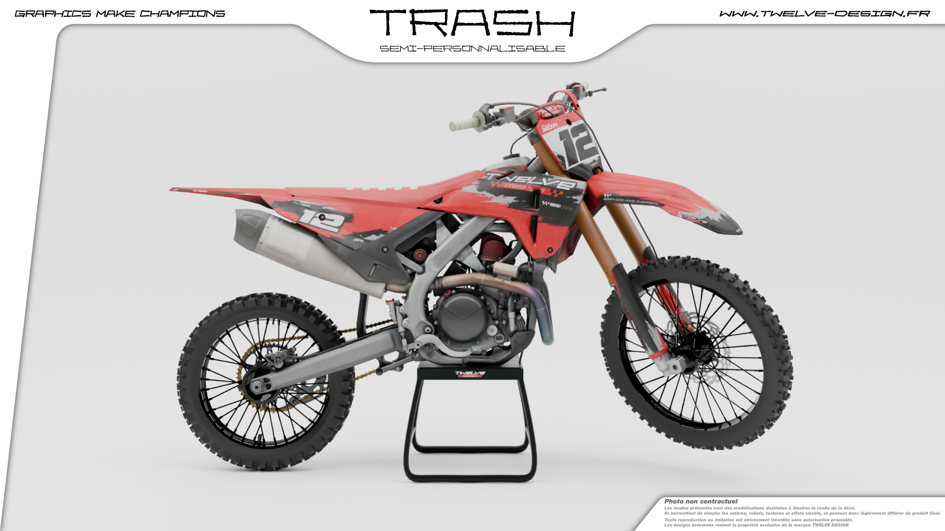 kit deco honda crf trash