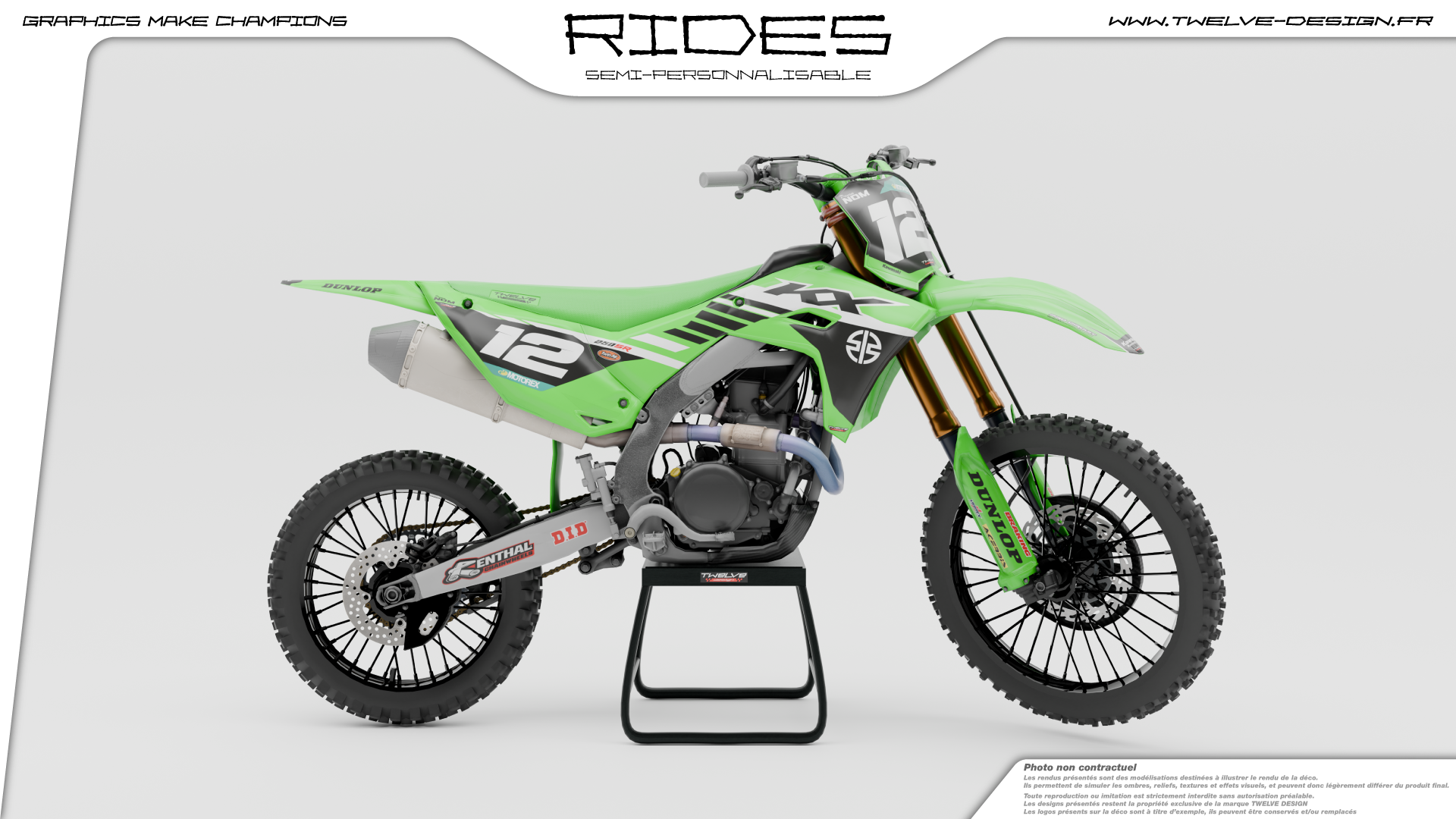 Kit Déco KAWASAKI RIDES