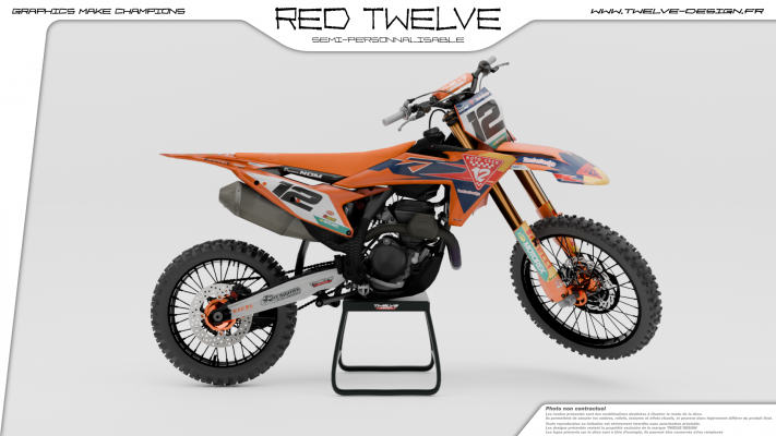 Kit Déco SX / SX-F RED TWELVE