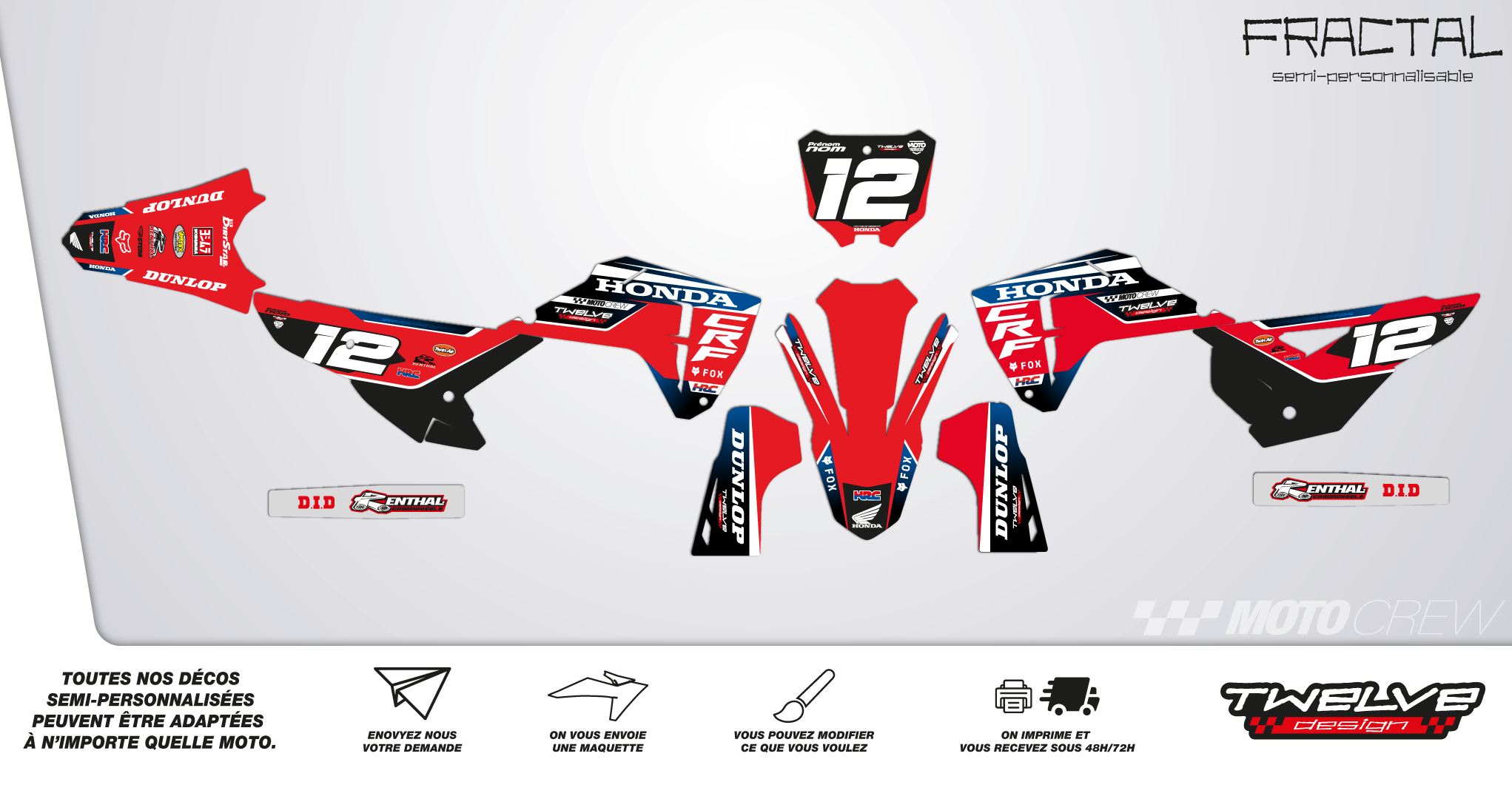 Kit Déco HONDA FRACTAL – Image 2