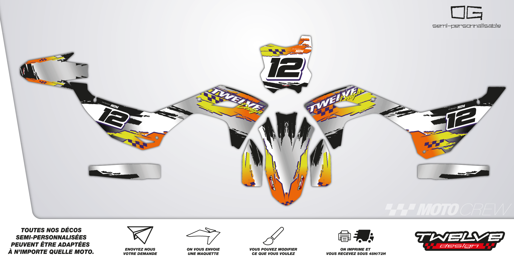 Kit Déco KAWASAKI OG – Image 2