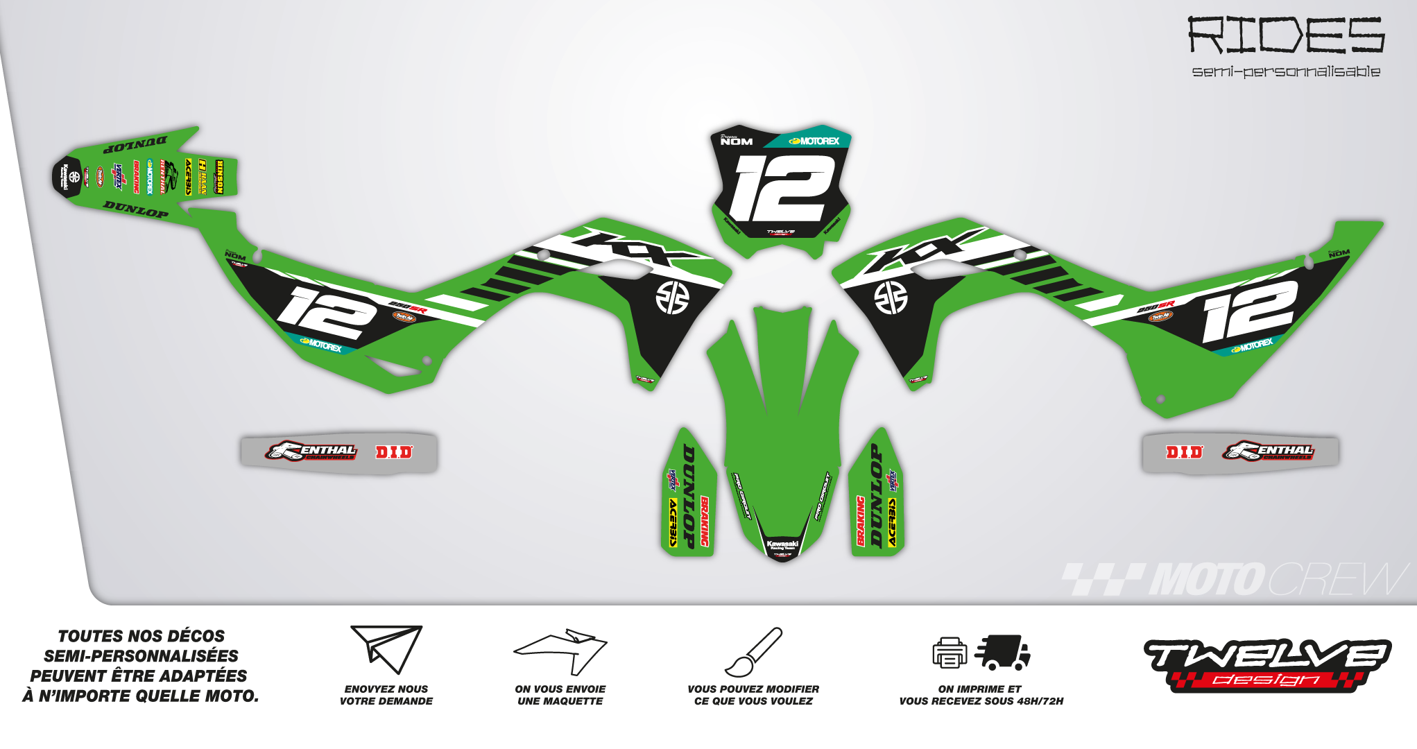 Kit Déco KAWASAKI RIDES – Image 2