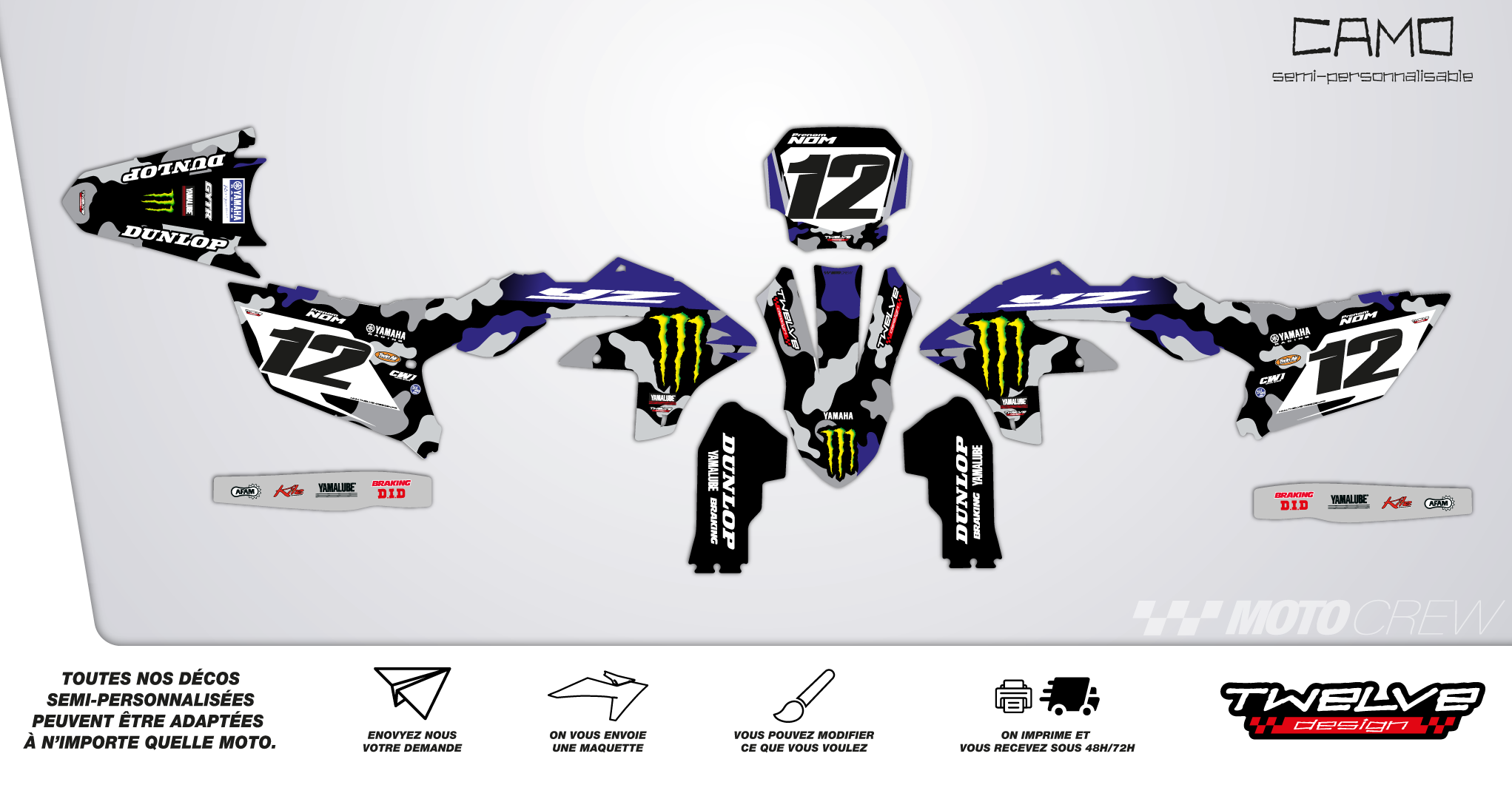 Kit Déco YAMAHA CAMO – Image 2